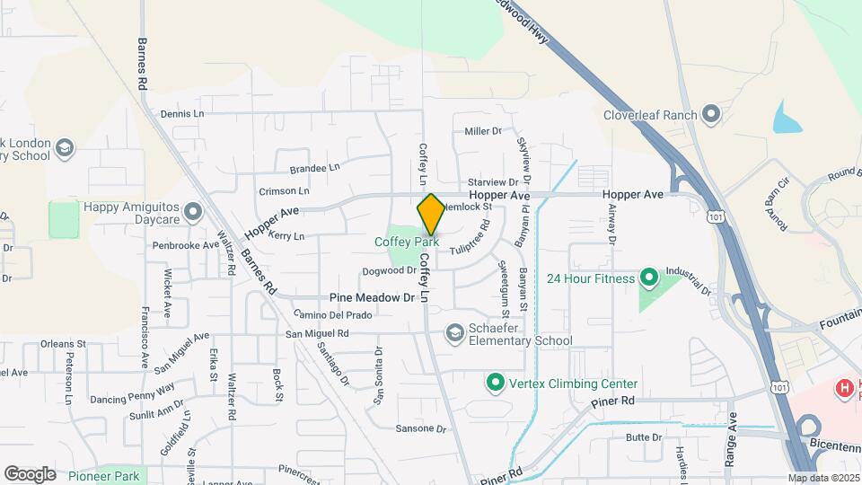 3622 Coffey Ln Map and Location Details