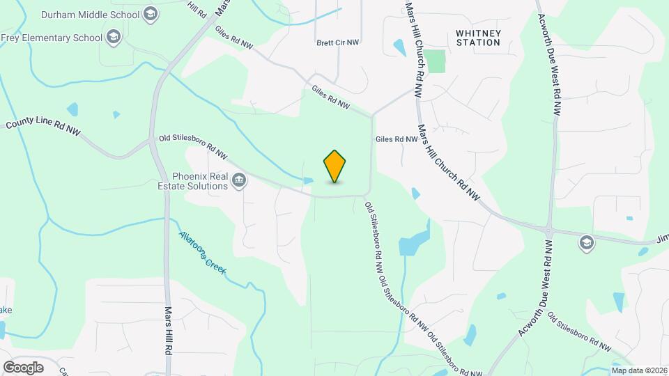 4690 Old Stilesboro Rd NW Map and Location Details