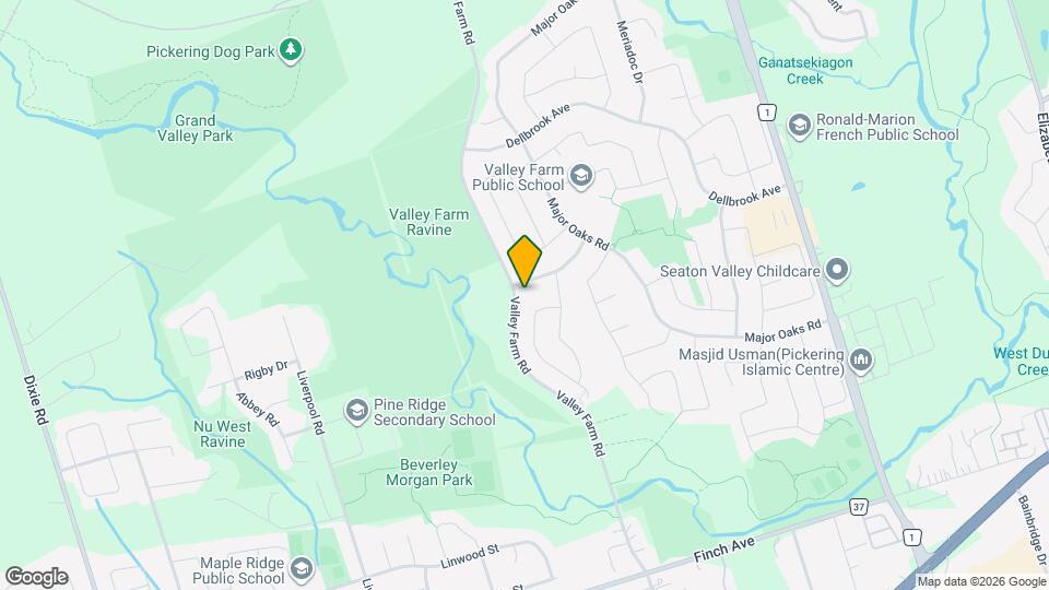 1561 Greenmount St Map and Location Details