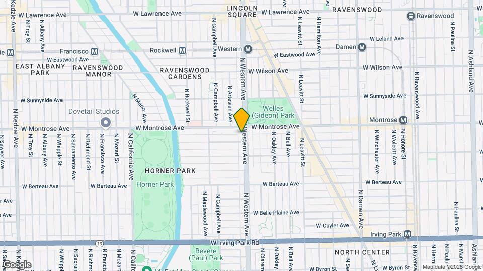 4344 N Western Ave, Unit 1 Mapa y Detalles de la Ubicación
