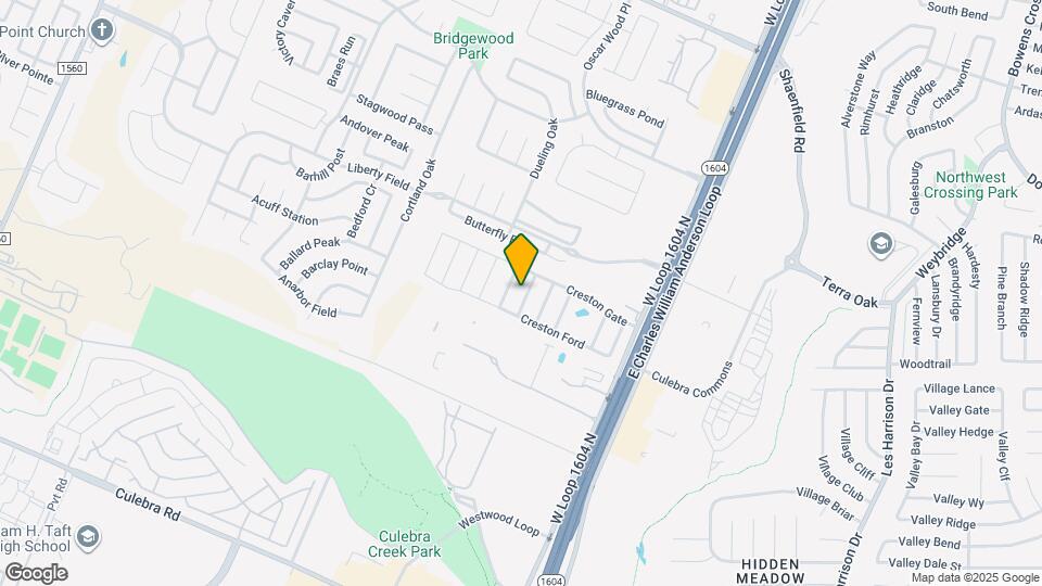 7109 W Loop 1604 N Map and Location Details