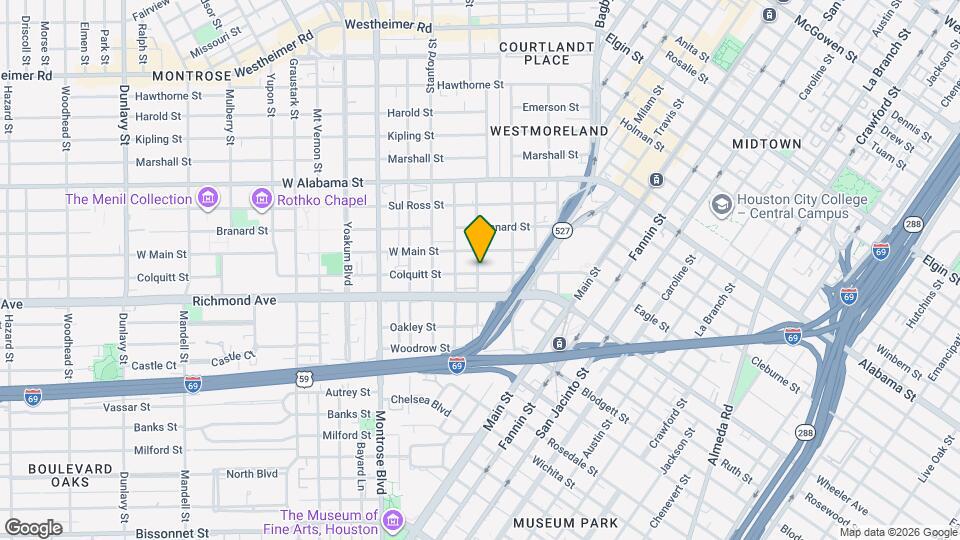 526 Colquitt St Map and Location Details