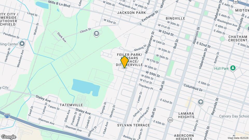 4401 Meding St Map and Location Details