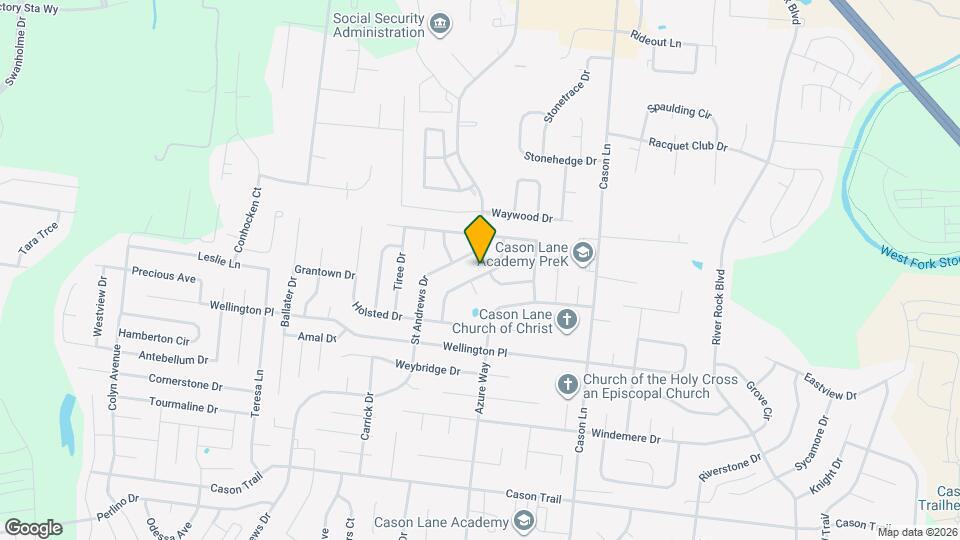 1138 Melvin Dr Mapa y Detalles de la Ubicación