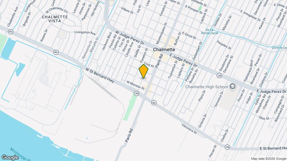 2121 Montesquieu St Mapa y Detalles de la Ubicación