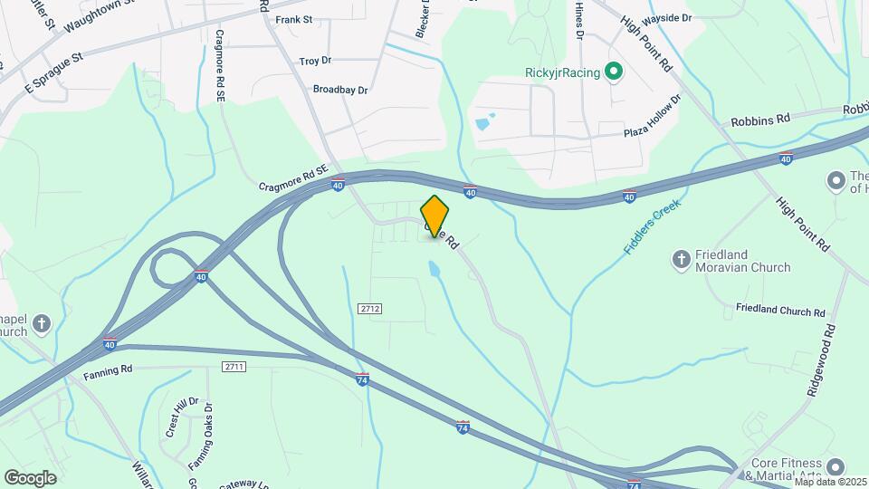 818 Meadow Ridge Ct Map and Location Details