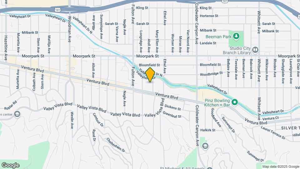4225 Mary Ellen Ave Map and Location Details
