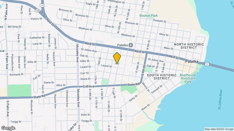 208 S 13th St Map and Location Details