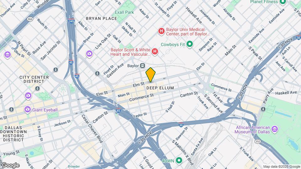 2922 Elm St Map and Location Details