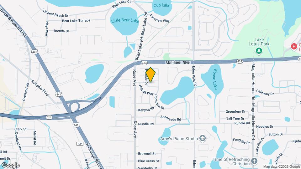 5321 Hillside Dr Map and Location Details