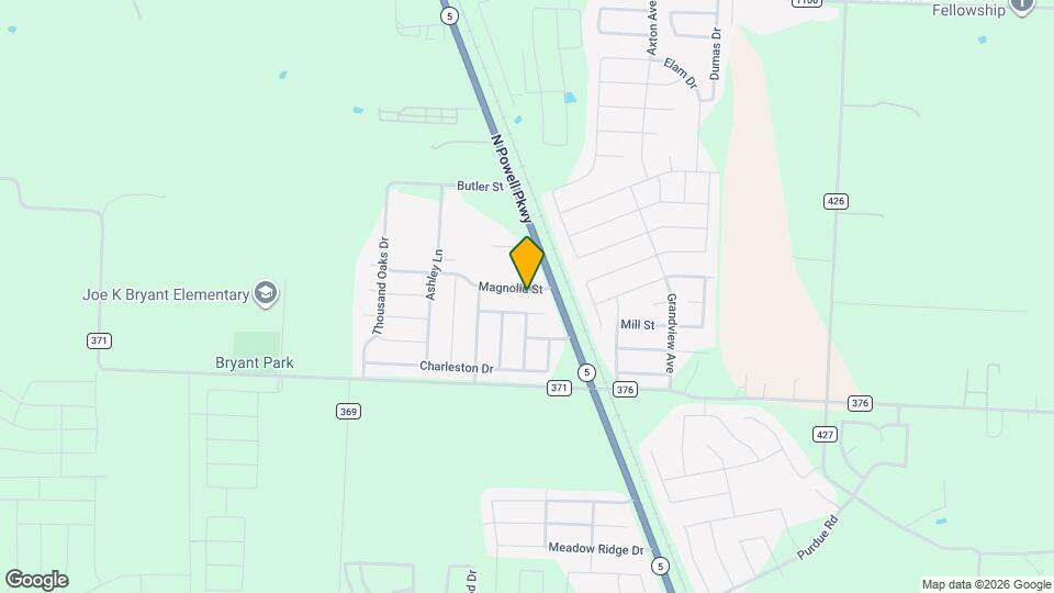 109 Magnolia St Map and Location Details