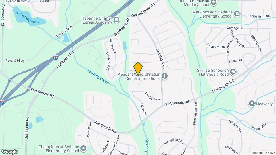 6265 Ponderosa Ct Map and Location Details