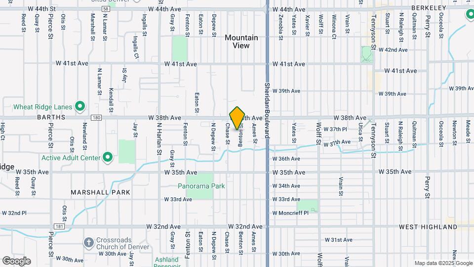 3745 Benton St Map and Location Details