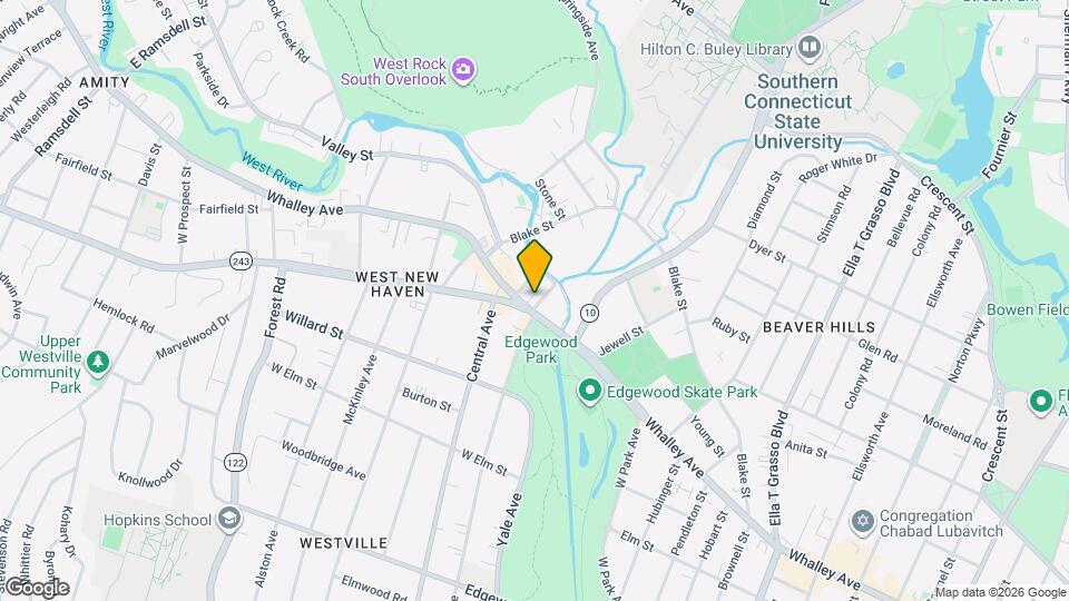 837 Whalley Ave, Unit Unit A Map and Location Details