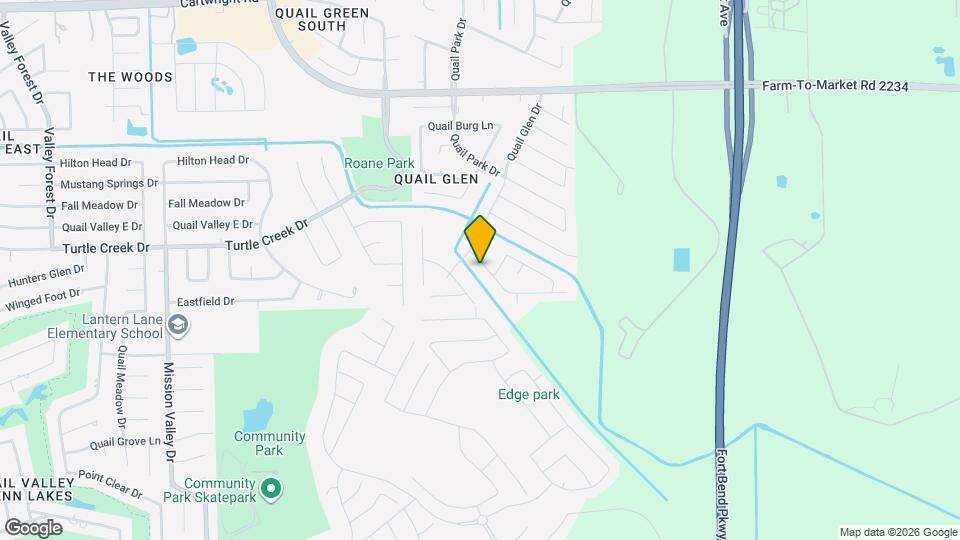 8443 S Meadow Bird Cir Map and Location Details