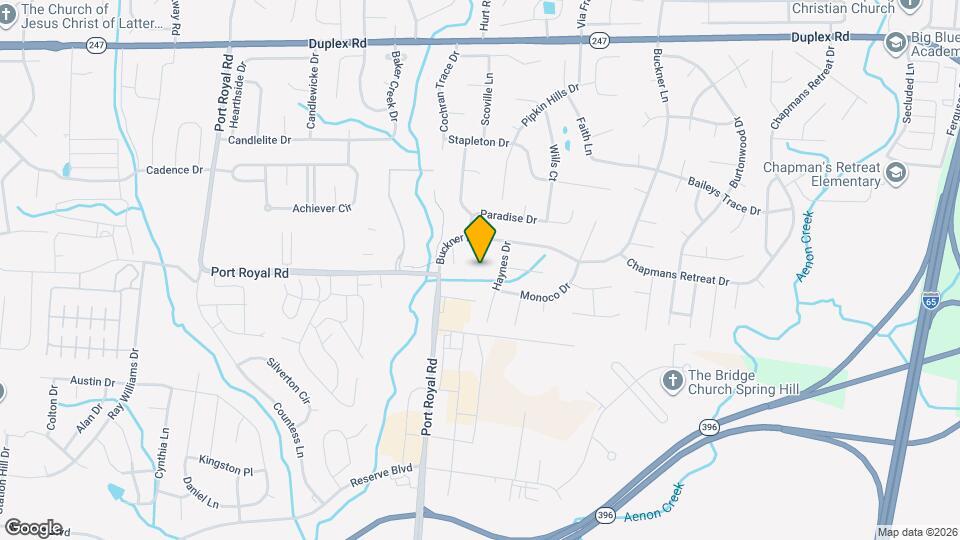 3208 Nicole Dr Map and Location Details