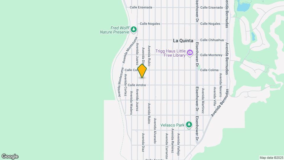 53705 Avenida Diaz Map and Location Details