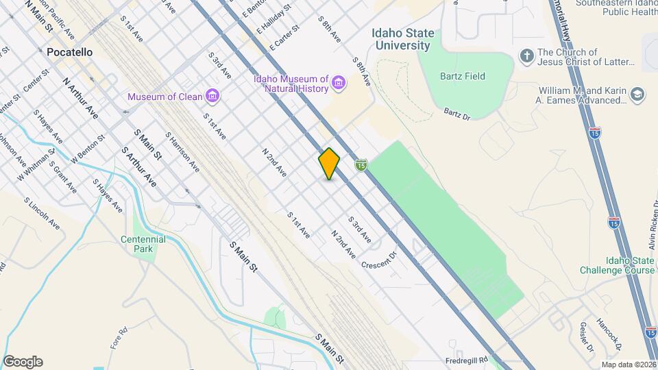 1332 S 3rd Ave Map and Location Details