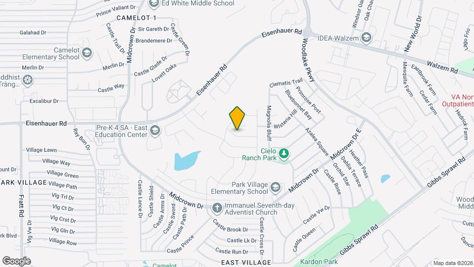 5823 Bridle Bnd Map and Location Details