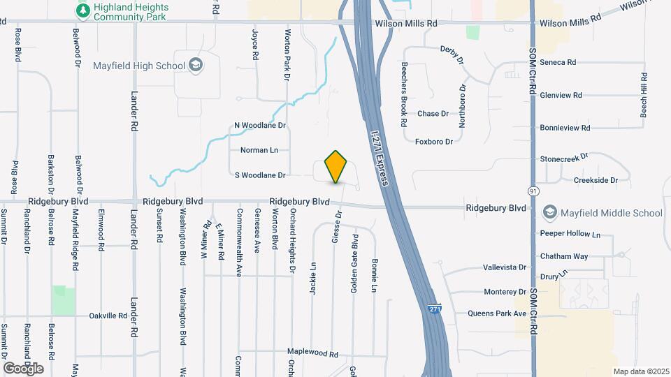 6330 Dunfield Dr Map and Location Details