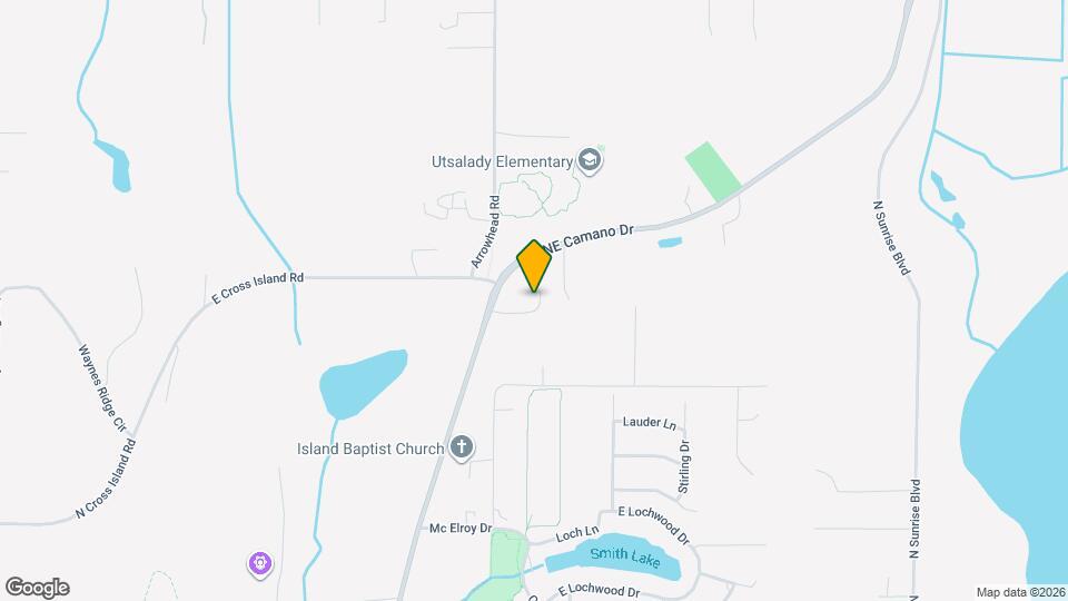 233 N Bower Ln Map and Location Details