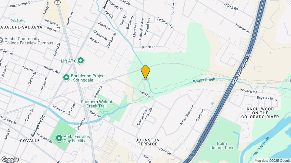 1119 Mahan Dr Mapa y Detalles de la Ubicación