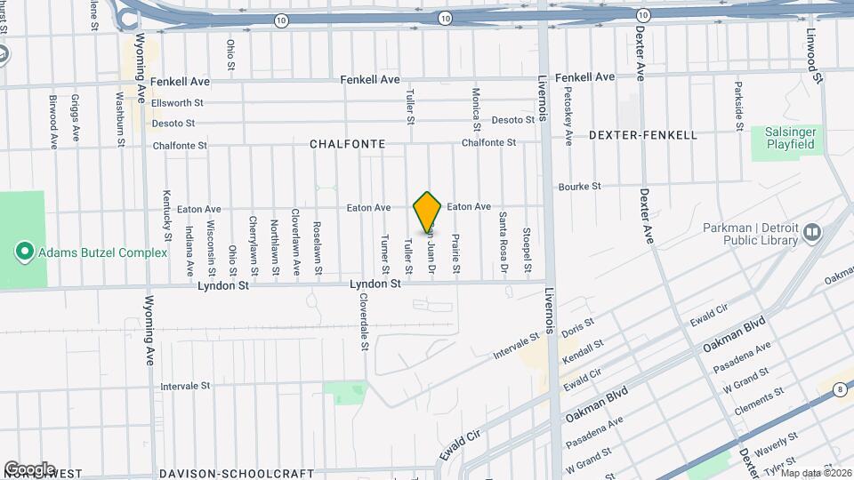 14601 San Juan Dr Map and Location Details
