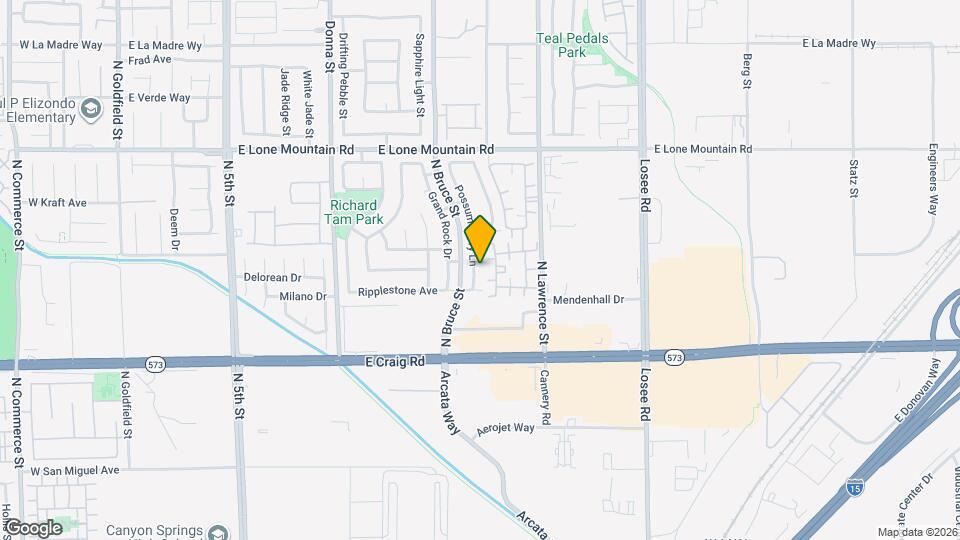 4524 Possum Berry Ln Map and Location Details