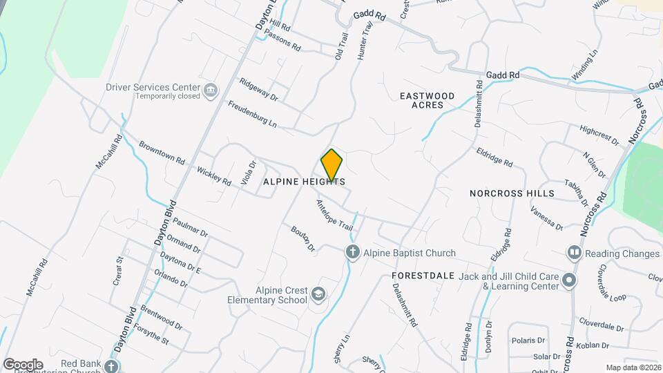 414 Marlow Dr Map and Location Details