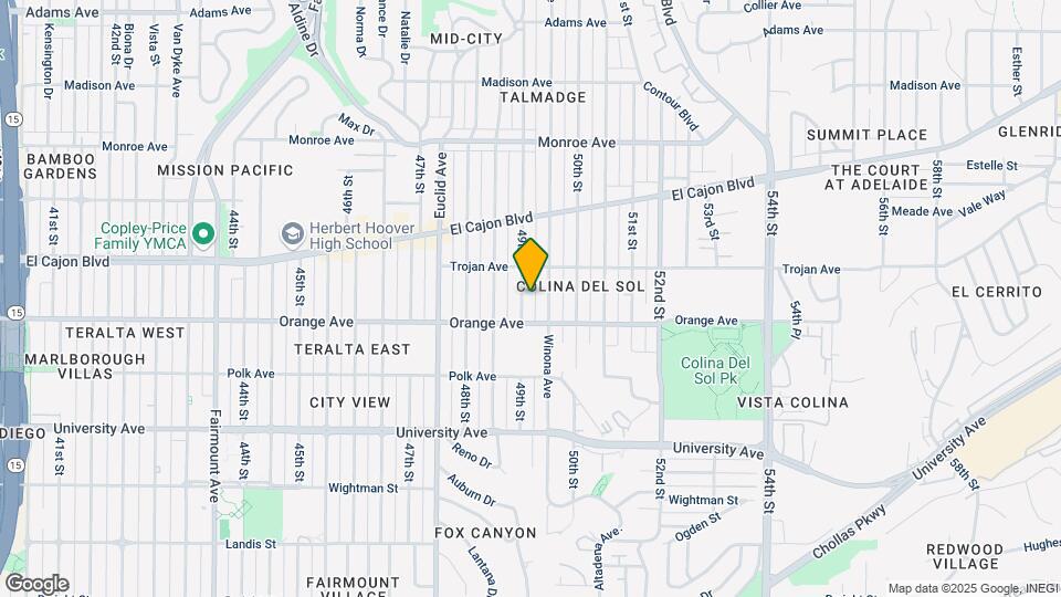 4243 49th St Map and Location Details