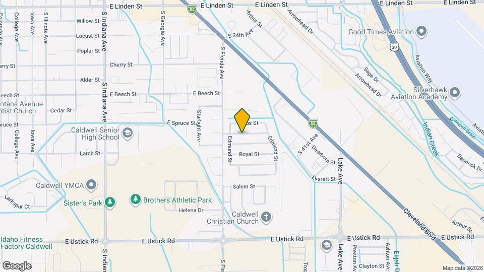 Caldwell Home Map and Location Details