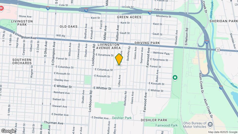 1001 Lilley Ave Mapa y Detalles de la Ubicación