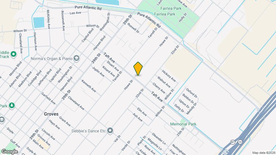 3438 Taft Ave Map and Location Details