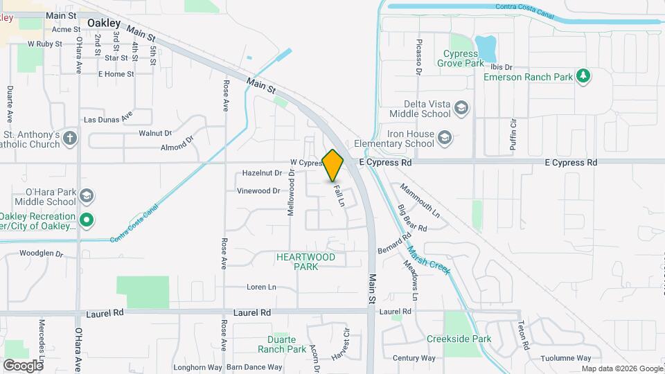 4465 Fall Ln Map and Location Details
