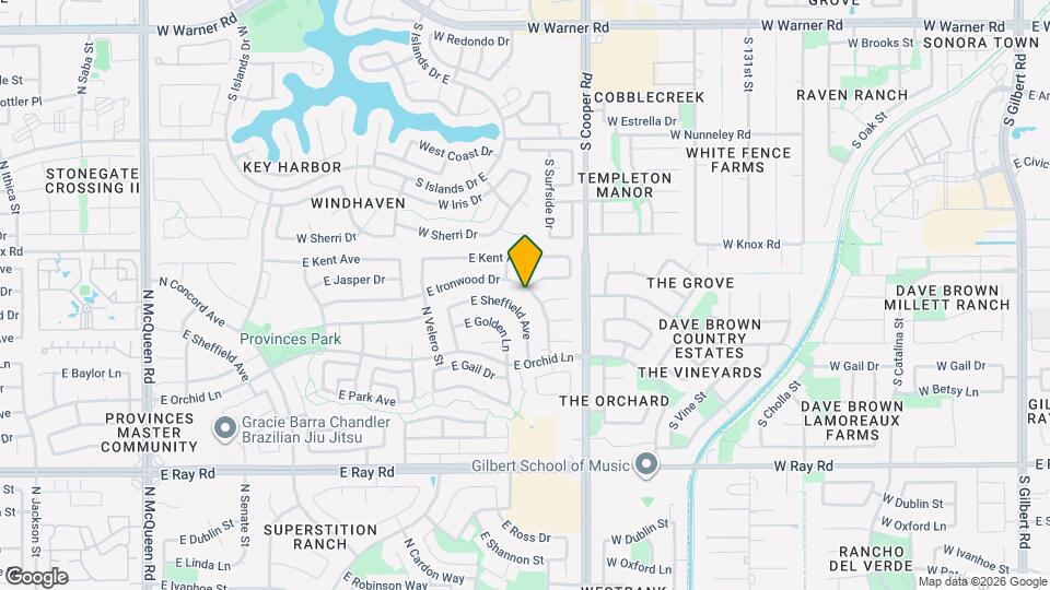 1815 E Ironwood Dr Map and Location Details