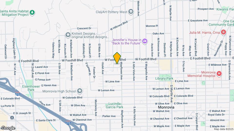 519 Linwood Ave, Unit A Mapa y Detalles de la Ubicación