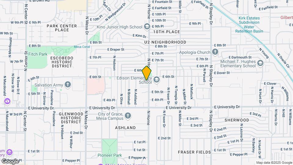 Horne Apartments Mapa y Detalles de la Ubicación
