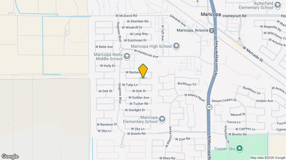 45579 W Amsterdam Rd Mapa y Detalles de la Ubicación