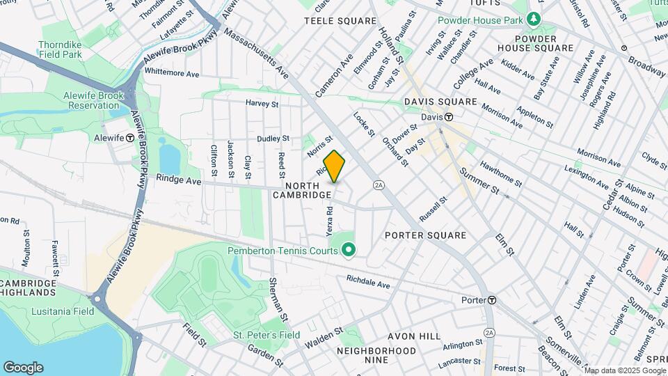 25 Hollis St, Unit 2 Mapa y Detalles de la Ubicación