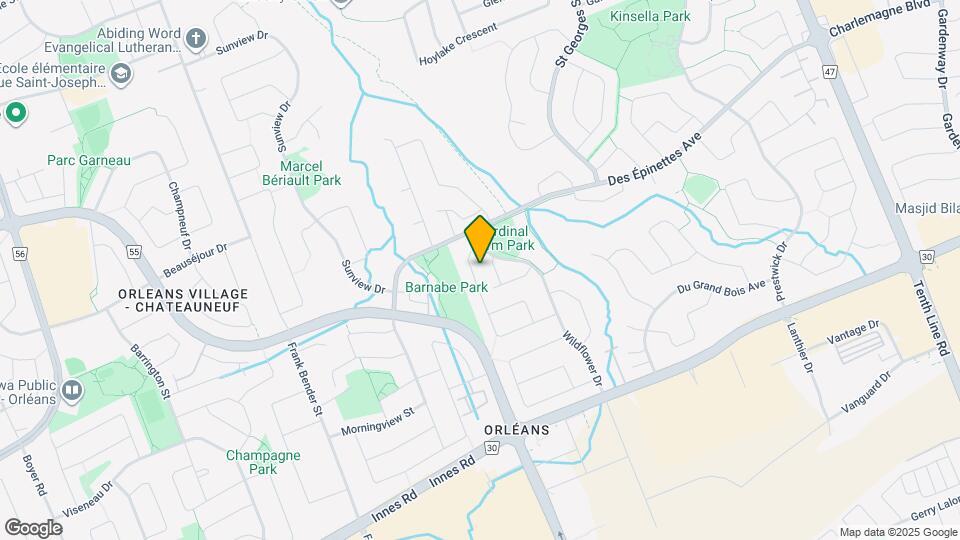 1863 Leclair Crescent Map and Location Details