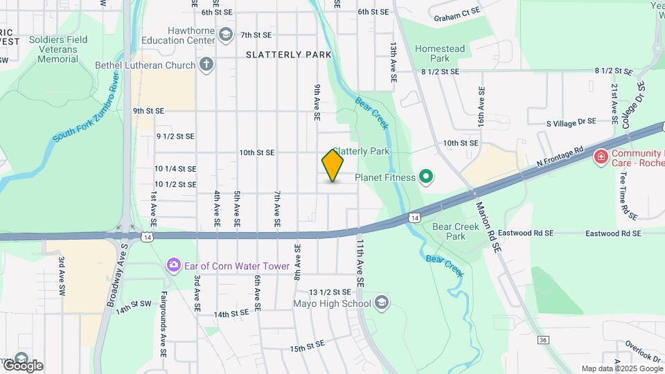 921 11th St SE Map and Location Details