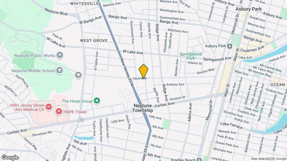 1700 Heck Ave Map and Location Details