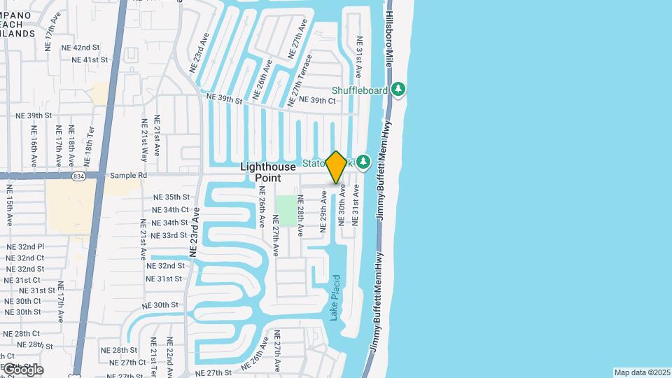 2948 NE 35th Ct Map and Location Details