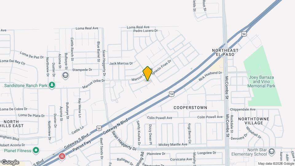 5385 Guillermo Frias Ln Map and Location Details