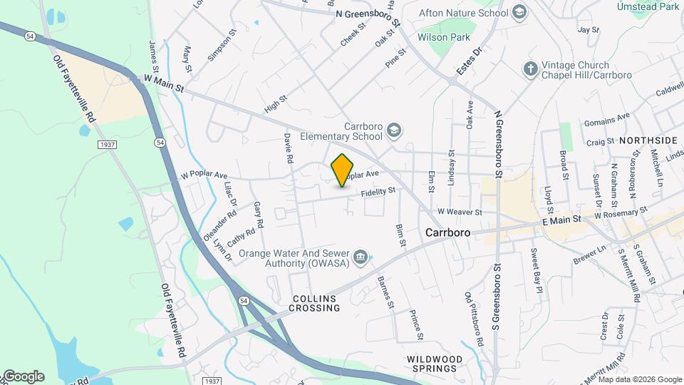 118 Fidelity St Map and Location Details