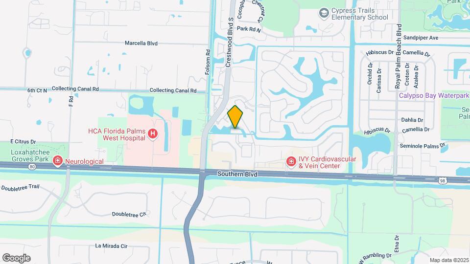 1700 Crestwood Ct S, Unit 1705 Map and Location Details