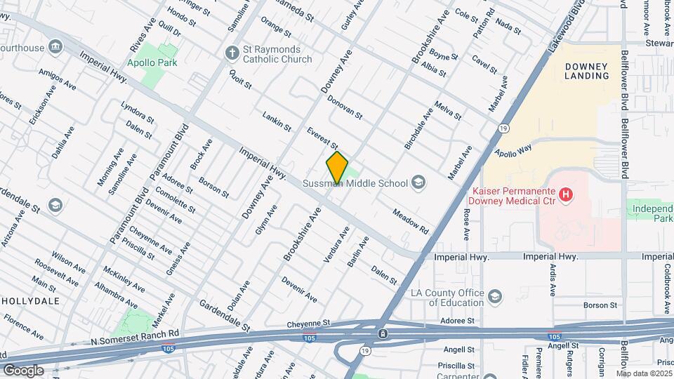 12562 Brookshire Ave Map and Location Details