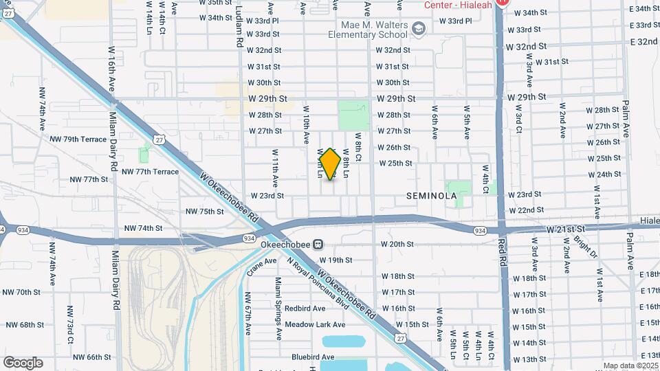 2360 W 9th Ct Mapa y Detalles de la Ubicación
