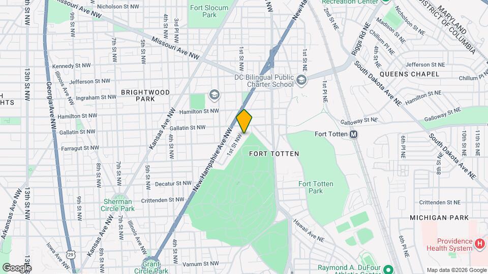 5041 1st St NW Map and Location Details
