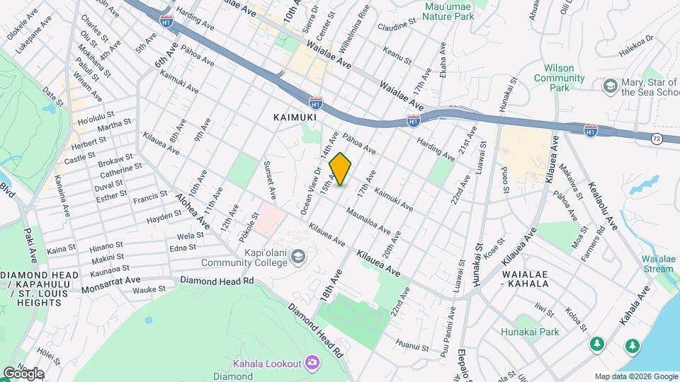 826 16th Ave Map and Location Details